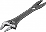31-T Thin Jaw Adjustable Spanner with Serrated Pipe Jaws