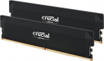 Crucial Pro CP2K32G64C40U5B DDR5 RAM Kit (2x32GB) 6400MHz CL40, Overclocking Gaming, Intel XMP 3.0 / AMD EXPO, PC Computer Memory Black
