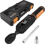 Digitaalne p&ouml;&ouml;rdemomendiv&otilde;ti 1/4" Drive 1,5-30Nm vahemikus elektriline p&ouml;&ouml;rdemomendiv&otilde;ti kahesuunalise rat&scaron;aga, &plusmn;2% t&auml;psusega, vibratsiooni, helisignaali ja LED-alarmiga