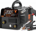 MIG-keevitaja, HZXVOGEN 135A gaasivaba keevitusmasin HVM200, 3-in-1 keermestatud traatkeevitaja, Lift TIG, MMA kleebis, gaasivaba kaasaskantav 230V IGBT-inverter ja intelligentne digitaalne LED-ekraan