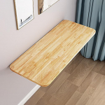 Wall Mounted Folding Table Space-Saving Floating Countertop for Kitchen & Laundry Easy Assembly Versatile Wall-Mounted Dining Table for Office Study & Restaurant Use.