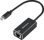 RSHTECH 2.5G USB C LAN adapter - USB C Ethernet adapter RJ45 2500Mbps v&otilde;rguadapter - &uuml;hildub nutitelefoni, tahvelarvuti, s&uuml;learvutiga - alumiiniumist