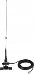Bingfu Dual Band VHF UHF mobiiliantenn 136-174MHz & 400-460MHz - 53cm Ham antenn koos klambriga, PL259 pistikuga ja 5m kaabliga kahesuunalistele ja amat&ouml;&ouml;rraadioaparaatidele