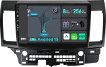 [8GB + 256GB] Android 15 autoraadio Mitsubishi Lancer (2008-2016)-[Integreeritud CarPlay/Android Car/DSP/GPS]-10.1-tolline IPS puuteekraan CAM+MIC-DAB/peeglilink/Bluetooth 5.0/AHD/360 kaamera/WiFi