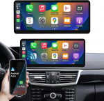 Ninetom autoraadio 12,3-tolline puuteekraan koos juhtmevaba Carplay ja Android autoga 2009-2011 Mercedes Benz E-klassi W212 NTG4.0 jaoks, toetab Mirrorlink, kaamera, navigatsiooni