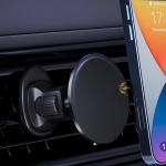 Sobib MagSafe autokinnitusele - [t&auml;iendatud magnetiline hoidik] Magnetiline &otilde;huventilaatori telefonihoidik, TD200 tugev hoidik iPhone 16/15/14/13/12 seeria, &otilde;huke disain