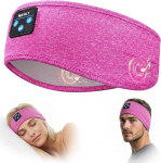 Navly - Unek&otilde;rvaklapid k&uuml;ljel magajatele traadita Bluetoothiga ja &otilde;hukesed k&otilde;larid minimaalse r&otilde;hu tagamiseks - reguleeritavad, ideaalsed magamiseks, meditatsiooniks ja reisimiseks (kuumroosa)