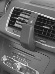 KUDA Naviconsole - Audi Q3 - must (Kunstleder) - sobib Audi Q3-le alates 10/2011