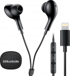 K&otilde;rvaklapid koos kaabliga iPhone'ile [MFi sertifitseeritud], k&otilde;rvaklapid Lightning Connector mikrofon ja helitugevuse reguleerimise kaabel k&otilde;rvaklapid iPhone 14 Pro Max/13/12/11/SE/XS/XR/8/7 jaoks