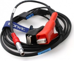 Eonvic 12V v&auml;line DC toitekaabel GPS Hiper Lite Top-con GPS-vastuv&otilde;tjale HiPer V/HiPer Lite/Lite Plus/GB500GB1000GB/GR-3