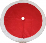 HEITMANN DECO - &Uuml;mmargune riidest kuusepuu kate - kaitse m&auml;nnin&otilde;elte eest - j&otilde;ulukuusematt - j&otilde;ulud - punane, valge