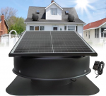 Solar-Dachbodenventilator,42W Solar-Dachventilator, Ger&auml;uscharm, Wetterfest, 2500&ndash;3000 Cfm, Mit Automatischer Temperaturregelung (26,0 &deg;C (&plusmn; 1,5 &deg;C) EIN/Aus) SolarAtticFan