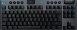 Logitech G915 LIGHT SPEED TKL traadita mehaaniline m&auml;nguklaviatuur ilma numbriklahvistikata, taktiline GL-nupu l&uuml;liti madala profiiliga LIGHTSYNC RGB, Ultra Slim, 40+ tundi aku kestvust, QWERTY paigutusega