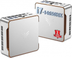 NiPoGi Hyper H2 Mini PC Intel Core i7-14650HX (parem kui i9-12900H/i7-1280P, 16C/24T, kuni 5.20GHz), 32GB DDR4 1TB M.2 NVMe SSD Mini lauaarvuti W-11 Pro kontorisse/kooli/kodu, Wi-Fi 6E