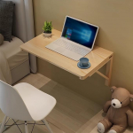 Klapptisch aus Kiefernholz, Wandmontage, strapazierf&auml;hig, vielseitig verwendbar, f&uuml;r K&uuml;che und Esstisch, platzsparend, Laptop-Computertisch, suurus: Suurus: L 60 x B 30 cm