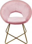 Home Deluxe - Velvet, SELESA s&ouml;&ouml;gitoa toolid koos Masei lauaga - v&auml;rv: V&auml;rvi: roosa, kate: Velvet kangas, raam: Kuldne, pulberv&auml;rvitud, Max. 120 kg I &Uuml;mmargune tool K&ouml;&ouml;gitooli Polsterdatud tool