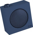 T'nB Rainbow Cube Bluetooth-k&otilde;lar, selge ja tasakaalustatud 5 W heli, 10 tundi kestev aku, TWS Stereo, FM raadio, Micro SD kaart, 3,5 mm pesa, kompaktne formaat 10 &times; 10 cm - kesk&ouml;&ouml; sinine