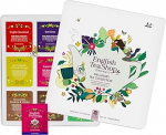 ETS Luxury Tea Collection teekollektsioon elegantses metallist purgis, tee kingitus j&otilde;uludeks, lihav&otilde;ttep&uuml;hadeks, s&uuml;nnip&auml;evaks, orgaaniline, 72 teekotti