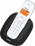 Telefono Cordless Brondi Manta Nero/Bianco
