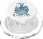 Krampus Lauf | B&ouml;ser Weihnachtsmann | Perchten Bartl Krampus PopSockets PopGrip f&uuml;r MagSafe