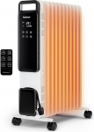 Pro Breeze OmniWarm &otilde;liradiaator 2500 W 11 lamelliga, elektrik&uuml;te - energias&auml;&auml;stlik &otilde;liradiaator, 3 soojuse seadistust, reguleeritav termostaat, 24-tunnine taimeri, puuteekraan ja ohutusv&auml;ljal&uuml;litusfunktsioon.