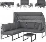 SVITA Maui aiam&ouml;&ouml;bel Lounge komplekt katusega v&auml;ljas diivan rannatooli P&auml;ikesesaar teras hall