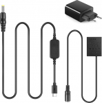 CP-W126 USB-C adapter toitejuhe DC Coupler PD Adapter Kit asendusaku NP-W126 NP-W126s aku Fujifilm X100F X100V X-S10 X-Pro3 X-E3 X-A2 X-A5 X-A7 X-T1 X-T2 X-T3 X-T4 X-T20 X-T100 X-T200 kaamerate jaoks.