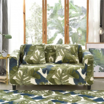 Surwin Diivanikate Diivanikatted 1 2 3 4-kohaline muster Elastne universaalne diivanikate Diivanikate Stretch Slipcover Diivanikate k&auml;etugede diivanile (luksuslik, 4-kohaline (235-300cm))