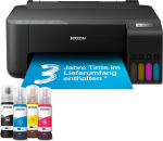 Epson EcoTank ET-1810 A4 Wi-Fi tindimahutiga printer, mis sisaldab kuni 3 aasta jooksul kasutatavaid tinte.