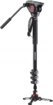 Manfrotto Xpro Monopod koos Fluid videopeaga - must