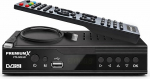 PremiumX Sat Receiver FTA 522 HD - DVB-S2 digitaalne satelliidi vastuv&otilde;tja, Unicable &uuml;hilduv, HDMI & Scart, 2 x USB meediam&auml;ngija, 12 V Full HD, eelpaigaldatud Saksa saatjad