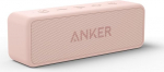 soundcore Anker 2 kaasaskantav Bluetooth-k&otilde;lar 12 W stereoheliga, BassUp, IPX7 veekindel, 24-tunnine m&auml;nguaeg, traadita stereopaaride &uuml;hendamine, k&otilde;lar koju, &otilde;ue, reisile