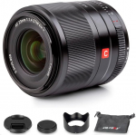 VILTROX 23mm f/1.4 F1.4 E APS-C Lens for Sony E, STM Auto Focus Lens with Large Aperture for Sony E-Mount Camera A7 A7R A7C A7II A7RII A7SIII A7III A7RIII A7RIV A9 A6600 A6500 A6400 A6300 A61000 10