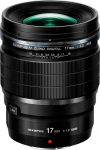 Olympus M.Zuiko Digital ED 17 mm 1:1.2 Pro Lens - Black