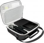 Canon Selphy CP1500 CP1300 CP1200 kompaktne fotoprinteri &uuml;mbris Kaitsekott fotoprinteri, aku, tindikassettide ja fotopaberi hoidmiseks (must)
