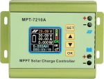 MPPT Solar Charge Controller, MPT-7210A LCD Display, Solar Charge Controller Panel Made of Aluminium Alloy for Lithium Battery