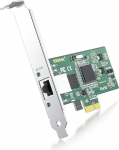 ipolex 1.25G Ethernet v&otilde;rgukaart, 1x RJ45+ port, 1GbE v&otilde;rgukaart Intel(R) 82573 kontrolleriga, toetab Windows Server/Windows/Linux/VMware (ei toeta Windows XP, VMware ESXi 7, Mac OS).