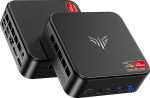 NiPoGi E3B Mini PC AMD Ryzen 7 7730U (kuni 4.5GHz) 16GB DDR4 512GB SSD koos Radeon graafikaga Mikro lauaarvuti kontorisse/kodukino/koosolek/&auml;ri/reisile | WiFi 6|BT 5.2|USB3.2