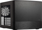 Fractal Design Node 804 - Must - Kompaktne arvutikapp - mATX - K&otilde;rge &otilde;huvooluga - Modulaarne sisemus - 3x Fractal Design Silent R2 120mm ventilaatorit kaasas - Vesijahutusvalmis - USB 3.0 - Akna k&uuml;ljepaneel