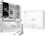 ASUS ROG Crosshair X870E Glacial, AMD E-ATX emaplaat, 24+2+2 v&otilde;imsustasemed, DDR5 pesad, kaks PCIe&reg; 5.0 x16 SafeSlots, seitse M.2 pesa, Dual Realtek 10G Ethernet, AI Cache Boost
