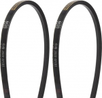 uxcell Pack of 2 M-25 Kummist kiilrihma Drive Belt 63,5 cm Pitch &uuml;mberm&otilde;&otilde;t 10 mm Laius 5,5 mm K&otilde;rgus JIS Standard Industrial Drive Belt masinate muruniidukitele