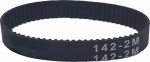 1 t&uuml;kk HTD 2M 142 Kummi-Zahnriemen, laius 4/5/6 mm(4mm)