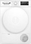 Bosch WTH83208II Series 4 Smart Dryer soojuspumbaga, 8 kg, energiaklass E, intelligentsed kuivamisandurid, Easy Clean filter, madal energiatarbimine, valge, 60 cm.