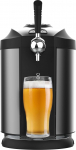 Cecotec Beer Dispenser BeerFlow Steel 5000, 65 W, Temperature Range from 2 to 12 &deg;C, Universal Pressure Barrels 5 L, LED Temperature Display, Carry Handle, Non-Slip