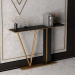 Konsoolne diivanilaud esikusse, koridori v&otilde;i elutuppa - kaasaegne aktsentlaud, kaasaegne disain, funktsionaalne fuajeelaud