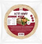 Lowcarbchef - Keto Tortilla Wraps (6 tk) | 1,8g s&uuml;sivesikuid &uuml;he Wrapi kohta | T&auml;istera | 90% v&auml;hem s&uuml;sivesikuid | Low Carb & KETO - Quesadilla, Pizza jaoks (4 tk, 4)