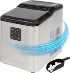 ProfiCook&reg; PC-EWB 1253 Ice Cube Machine | Ice Cube in 10 Minutes | Up to 12 kg of Ice in 24 Hours | Ice Cube Machine | 2 Ice Cube Sizes | 1.5 L Water Tank | Fast Production | Includes Ice Scoop