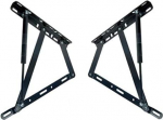 Set of 2 Hinges for Canap&eacute;s with 900N Springs - Ideal for Canap&eacute;s with Side Opening of 150cm