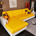 Luksuslik kunstnahast diivanikate 2 3 4 istekoha jaoks Veekindel veniv nurgakate koos elastse ribaga Diivanikaitsja M&ouml;&ouml;bli kaitsja Lemmikloomade kaitsja lastele