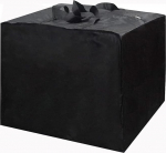 V&auml;litingimustes m&ouml;&ouml;bli hoiukott Veekindel UV-kindel Raske rebenemiskindel 420D Oxfordi kangas 80x80x60cm Must